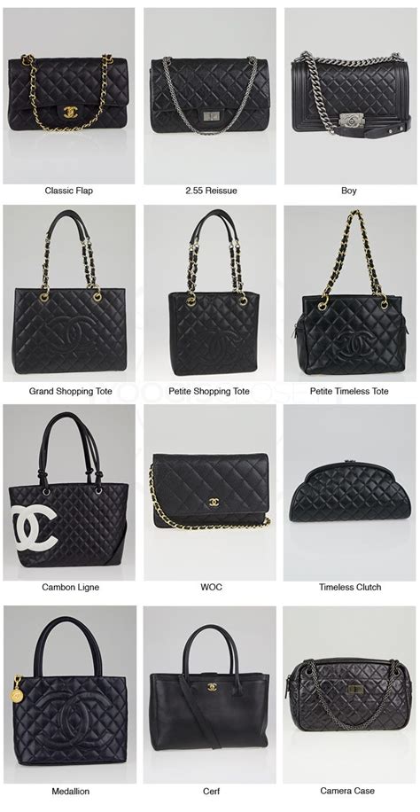 chanel bags model|all chanel bags ever made.